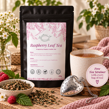 Load image into Gallery viewer, Organic Red Raspberry Leaf Tea