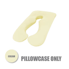 Load image into Gallery viewer, Pregnancy Pillow- U Shaped Pillowcase