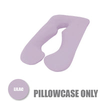 Load image into Gallery viewer, Pregnancy Pillow- U Shaped Pillowcase